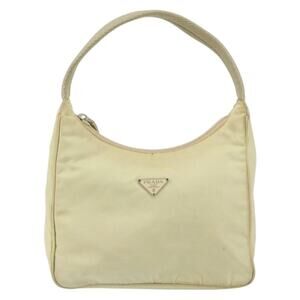 Prada Nylon Handbag Beige